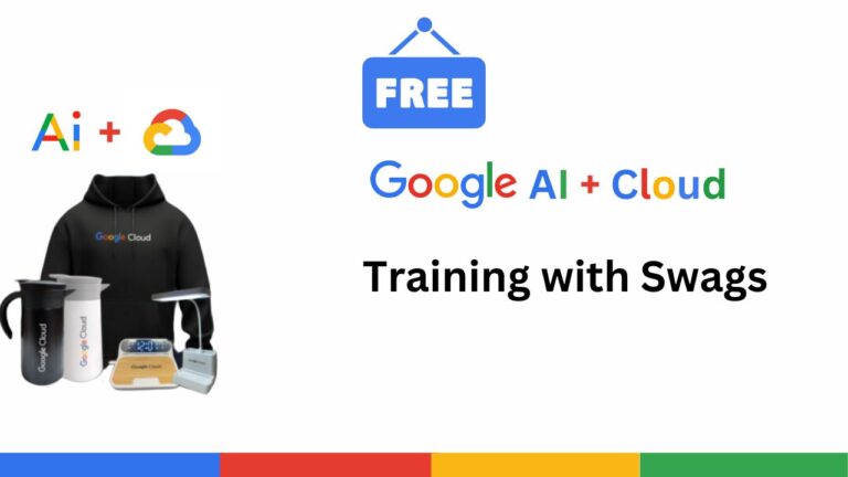 Google Cloud free Swag and Generative AI